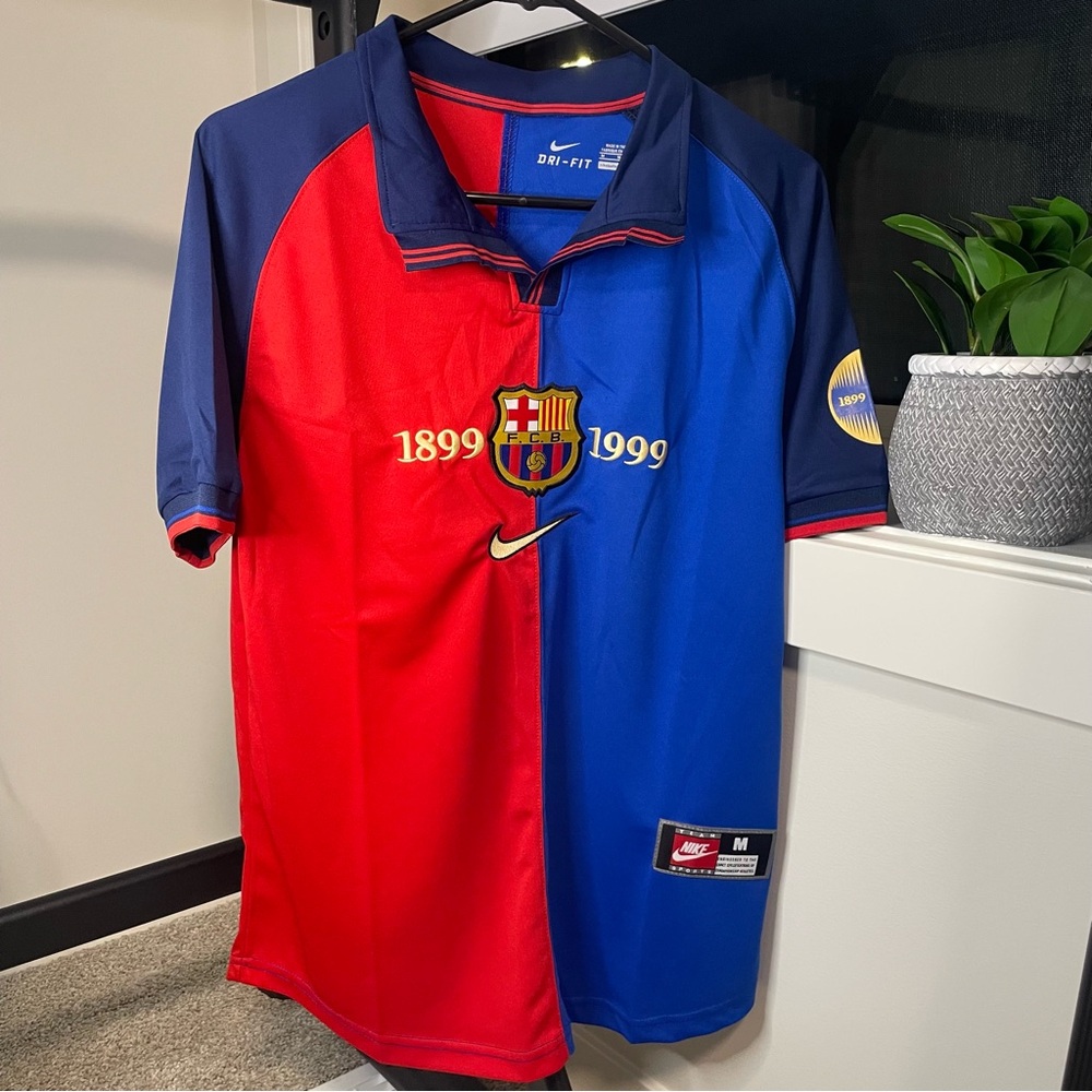 Retro Nike Barcelona Jersey 1999